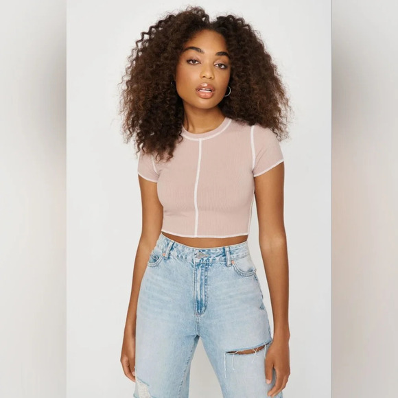 Garage Tops - Garage-Exposed Seams Stormi  Tee